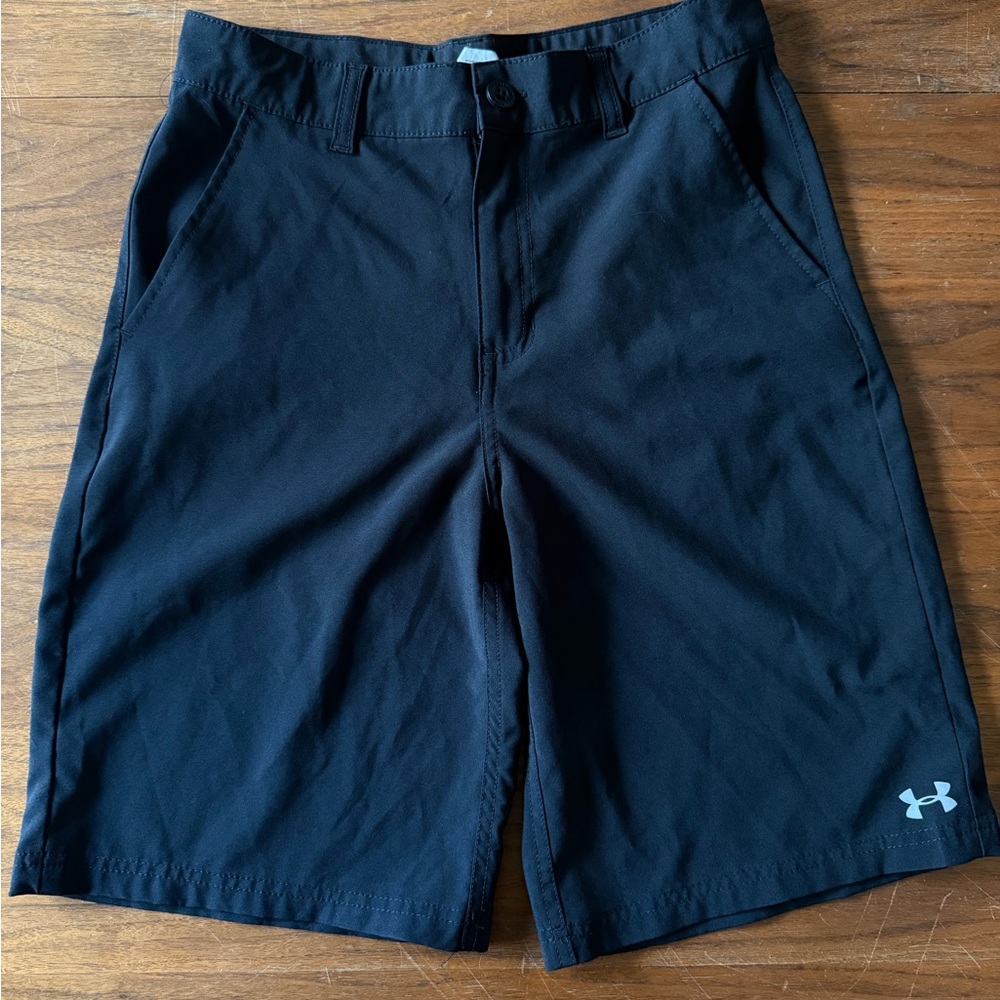Boys Under Armour golf shorts